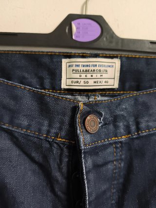 Pantalón vaquero hombre azul