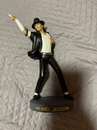 Figura cerámica Michael Jackson