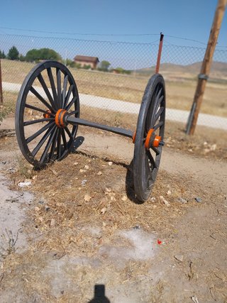 Ruedas de Carreta Antiguas Grandes