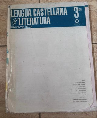 Lengua Y Literatura 3ero de la ESO Huerta Salama