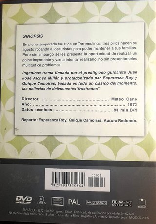Secuestro a la española DVD Slim Precintado