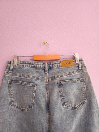 Falda vaquera larga Reactivo Talla 40