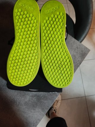 Scarpe Adidas Donna Tg 38 Blu/Verde lime
