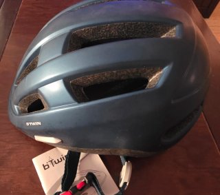 Casco Bici/Patin B'Twin Talla L Azul