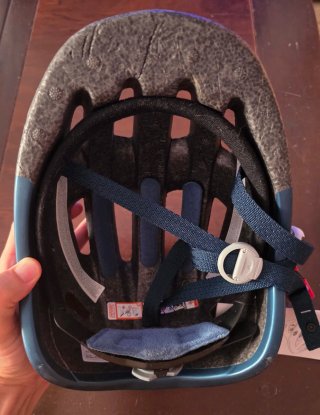 Casco Bici/Patin B'Twin Talla L Azul