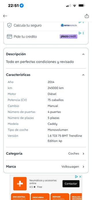 Volkswagen Caddy 2014