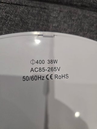 2 Plafones LED Techo 38W 40cm