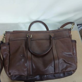 Bolso Massimo Dutti Marrón Piel