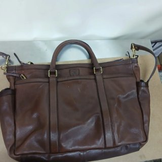 Bolso Massimo Dutti Marrón Piel