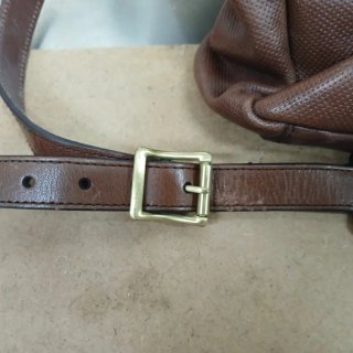 Bolso Massimo Dutti Marrón Piel
