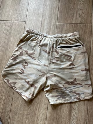 ASRV Shorts Entrenamiento Camuflaje Beige/Marrón