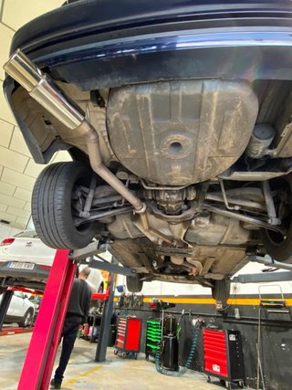 Tramo recto final JDM e intermedio BMW E46