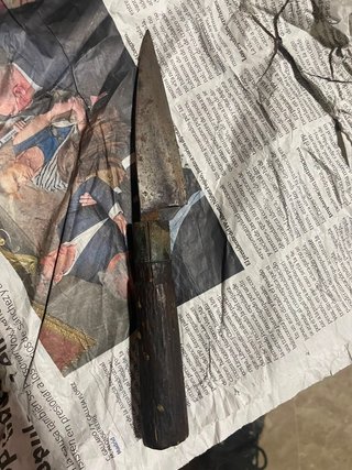 Cuchillo japonés antiguo Kodeba