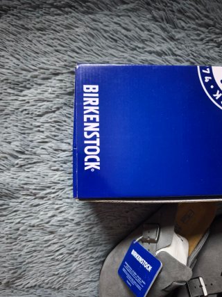 Sandalias Birkenstock Boston Grises Talla 40