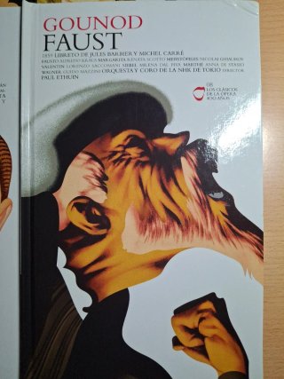 Lote 4 Óperas: Carmen, Faust, Hänsel, Freischütz
