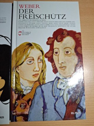 Lote 4 Óperas: Carmen, Faust, Hänsel, Freischütz