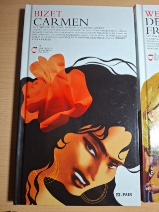Lote 4 Óperas: Carmen, Faust, Hänsel, Freischütz
