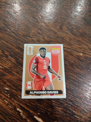 Panini Extra Sticker Mundial 2026 Alphonso Davies