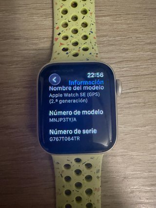 Apple Watch SE 2 40mm GPS Plata