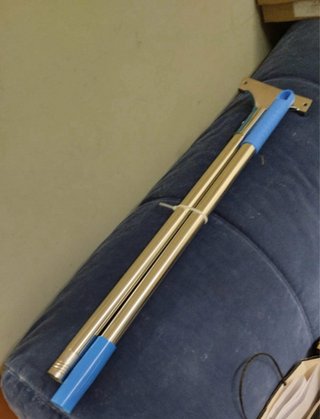 Escobilla de suelo acero y goma
