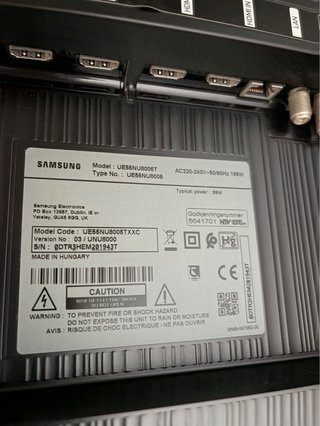 Televisor Samsung UE55NU8005 (roto)