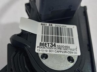 Peugeot 138216 pedal del acelerador 9674829180 308