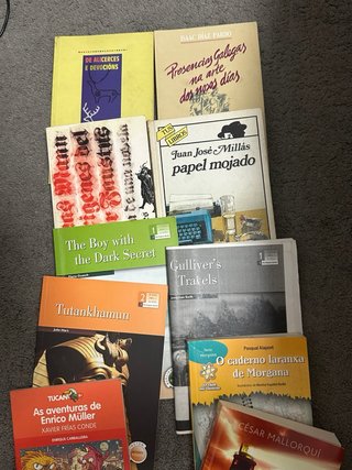 pack libros de todo tipo
