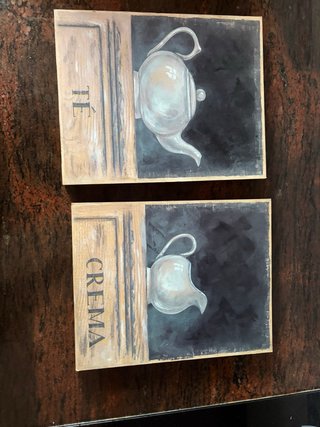 Cuadros decorativos Té y Crema
