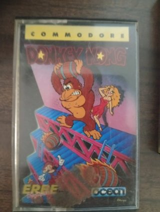 Donkey Kong Commodore 64 Cassette