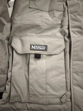 Parka Geographical Norway Alpes Gris