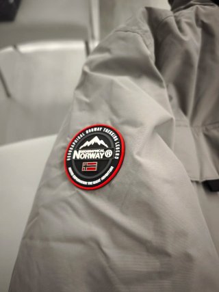 Parka Geographical Norway Alpes Gris