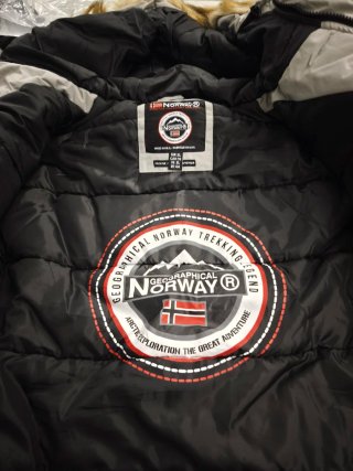 Parka Geographical Norway Alpes Gris
