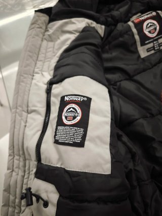 Parka Geographical Norway Alpes Gris