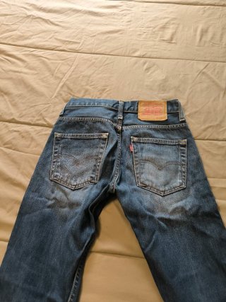Vaqueros Levi's 516 Azules. Talla W28