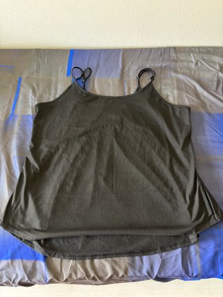 Camiseta tirantes negra