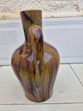 Jarrón de cerámica valenciana