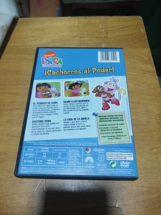 DVD Dora la Exploradora: ¡Cachorros al Poder!