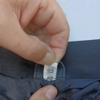 Pantalones de moto de cuero negros
