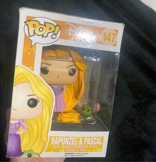 Funko Pop Rapunzel y Pascal 147 Disney
