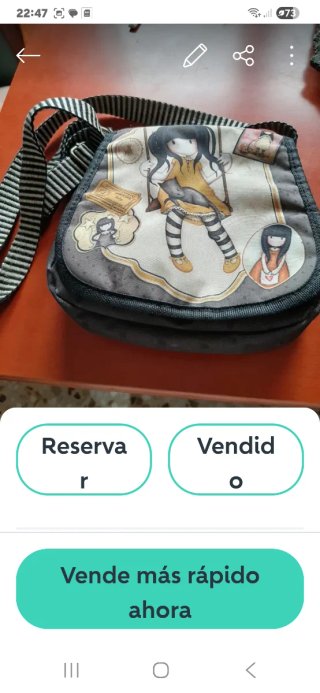 Bolso infantil Gorjuss