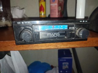 Radio Coche Antiguo MARS Cassette