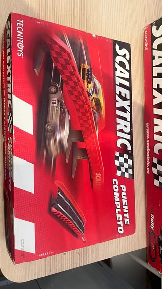 Scalextric C1 Rally 2 coches y ampliaciones