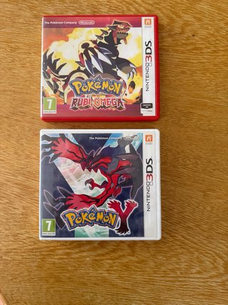 Juegos Nintendo 3DS Pokémon Rubí Omega y Y