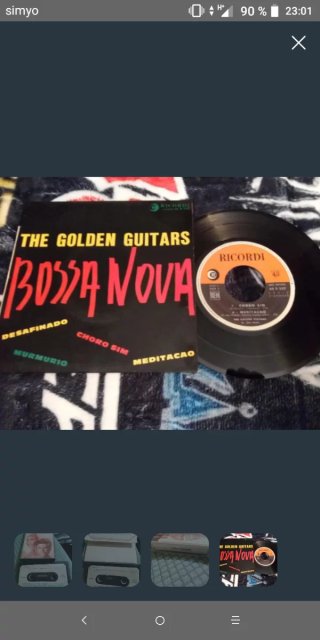 Vinilo The Golden Guitars Bossa Nova