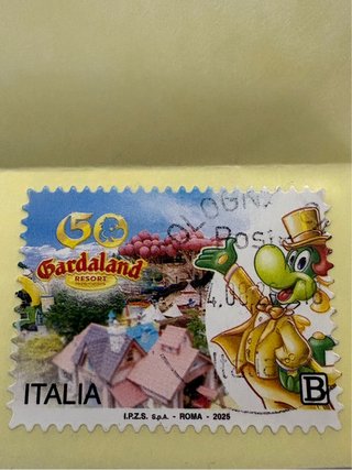 Francobollo Gardaland