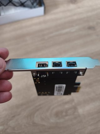 Tarjeta PCI Express Firewire 2 Puertos