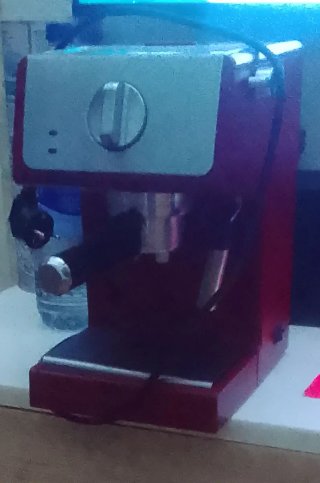 Cafetera DeLonghi Roja