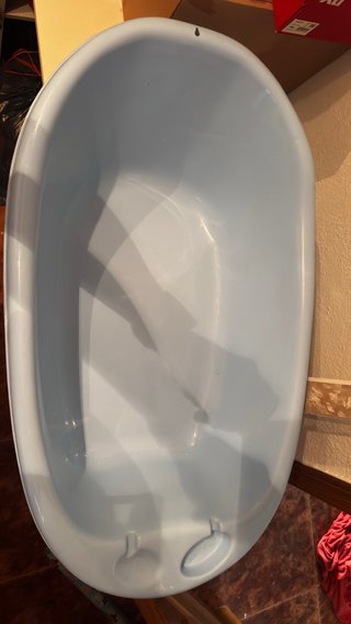 Bañera para bebé azul