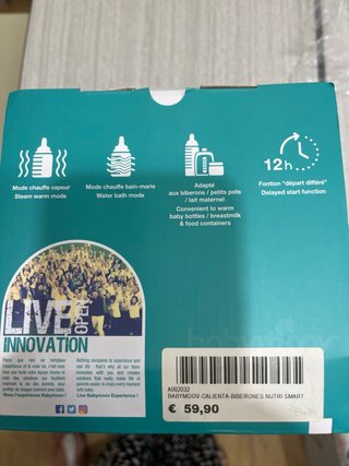 Calienta biberones Babymoov Nutri Smart hogar/coch