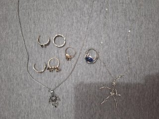 Conjunto Anillos y Colgantes Halloween